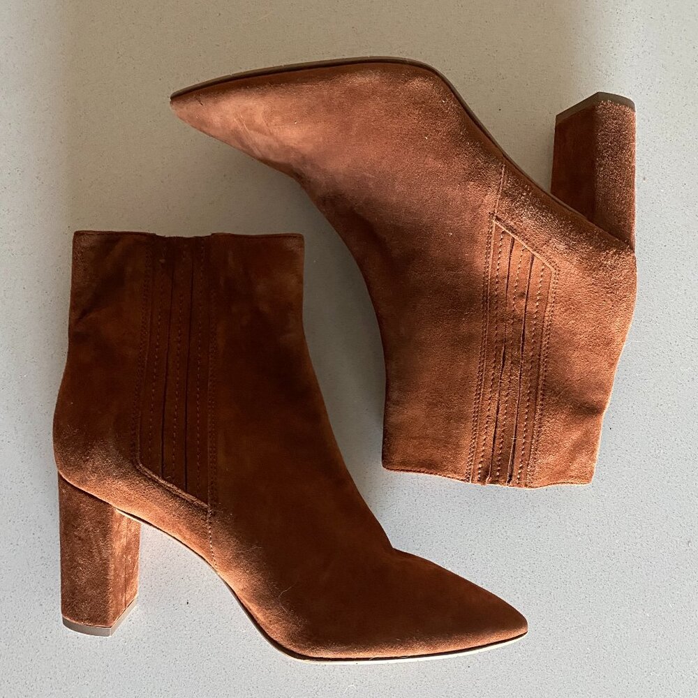 Aquatalia - Suede Sierra Ankle Boots